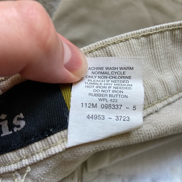 Vintage Levi’s Silvertab Cargo Multi Pocket Men’s Khakis Size 33x34 - Picture 6 of 8